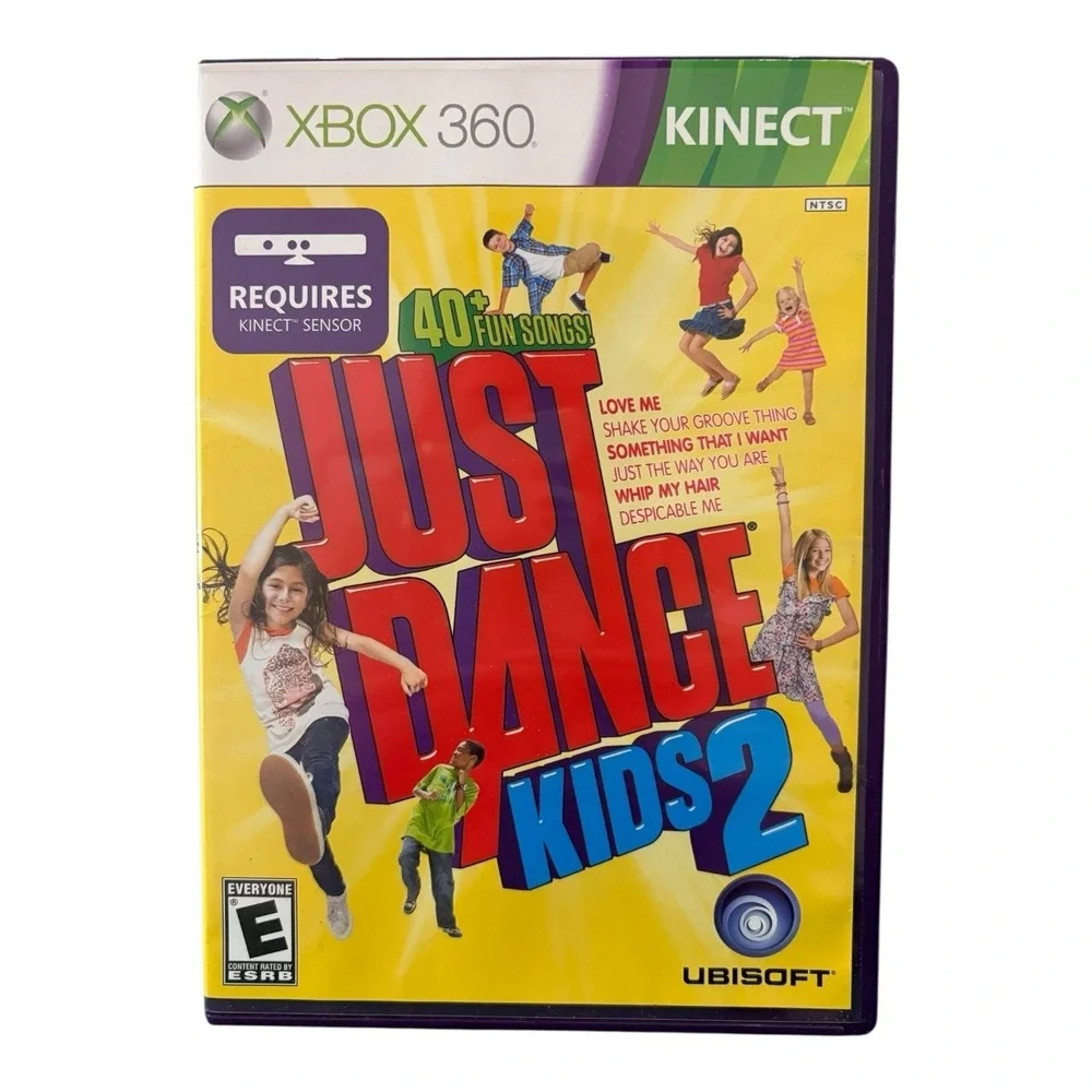 UbiSoft Just Dance Kids 2 (Microsoft Xbox 360, 2011)
